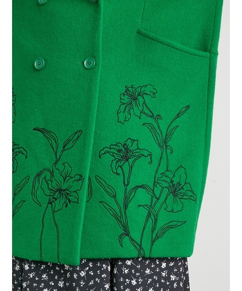 LILY BROWN（リリーブラウン）の「embroideryコクーンコート（その他