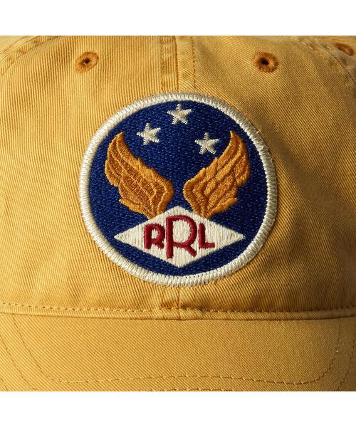 RRL（ダブル アール エル）の「ウィングドロゴ ボール キャップ