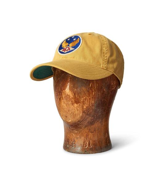RRL（ダブル アール エル）の「ウィングドロゴ ボール キャップ
