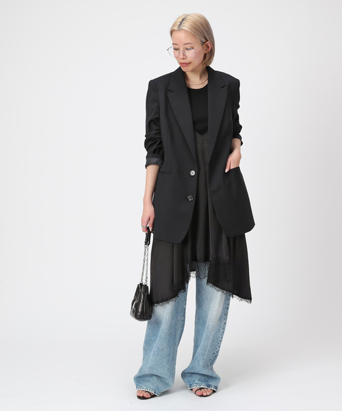 レースドッキングキャミワンピース（ワンピース）｜AP STUDIO