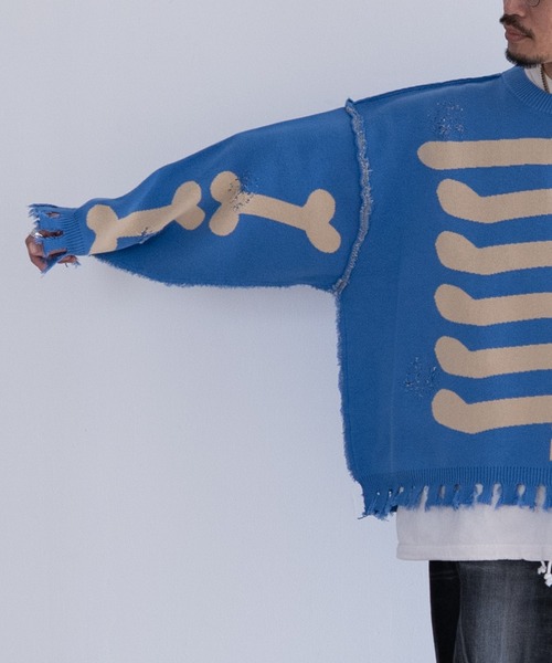 DISCOVERED（ディスカバード）の「DISCOVERED COTTON BONE KNIT