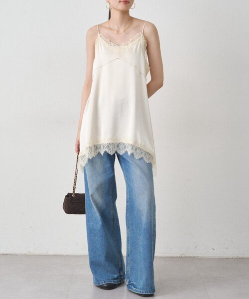 セール】レースキャミ（キャミソール）｜LOUNGEDRESS（ラウンジドレス