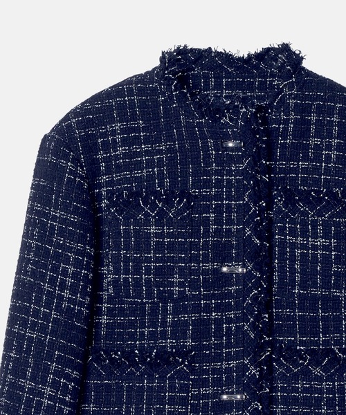 LE CIEL BLEU（ルシェルブルー）の「ルストロツイードジャケット