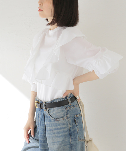 Spick & Span（スピックアンドスパン）の「コットンブロードフリル