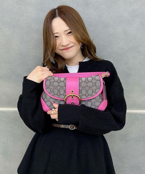 COACH（コーチ）の「ソーホー バッグ・シグネチャー ジャカード