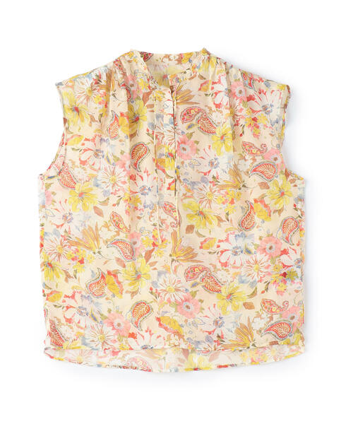 TOMORROWLAND （トゥモローランド）の「シルクペイズリーフラワー