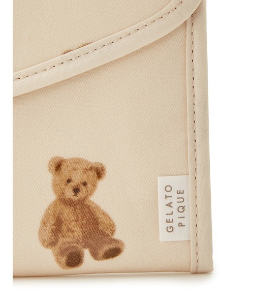 gelato pique（ジェラートピケ）の「PIQUEベア柄母子手帳ケースM（母子