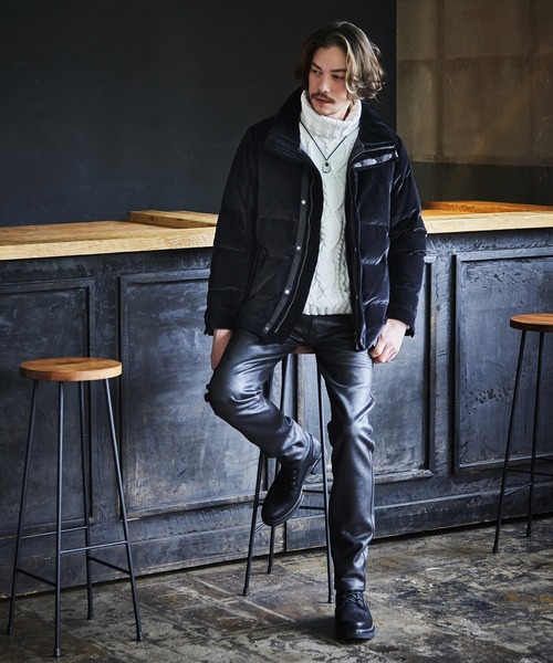 NICOLE CLUB FOR MEN（ニコルクラブフォーメン）の「ニットベロア