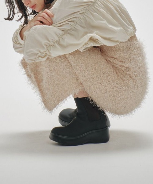 TODAYFUL（トゥデイフル）の「TODAYFUL Platform Short Boots