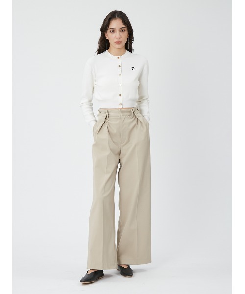 FRAY I.D（フレイアイディー）の「【pierre cardin】タックワイド