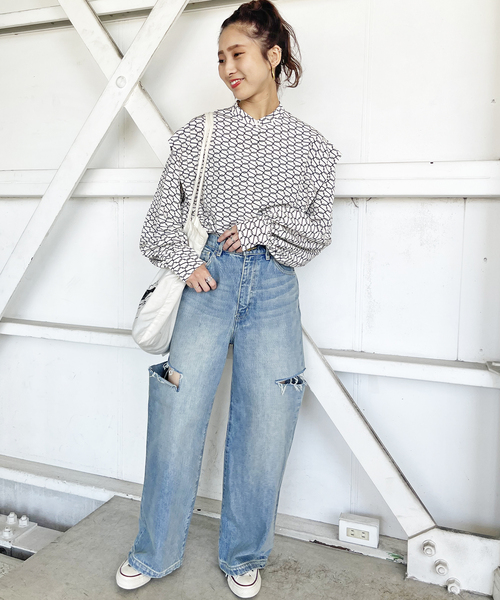 Spick & Span（スピックアンドスパン）の「モノグラムプリントレイヤー