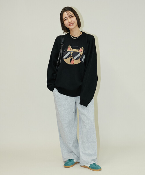 セール】マリマリマリー×PUBLUX ドロ ジャガードニット【限定展開