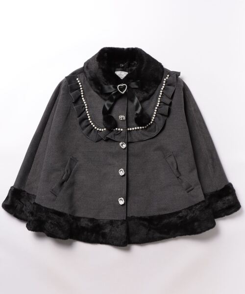 Ank Rouge（アンクルージュ）の「リボンポケットケープコート（その他