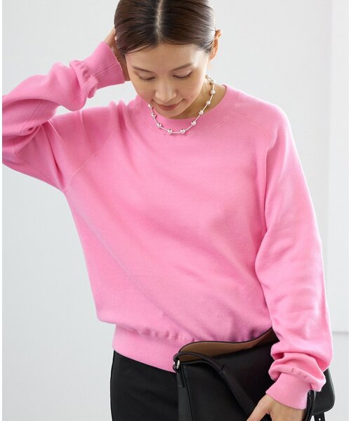 一部カラーWEB限定》スイビコットンプルオーバー（ニット/セーター