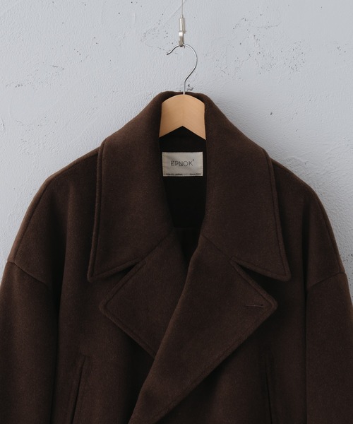 epnok（エプノック）の「Double Breasted Half Coat/ダブルブレスト