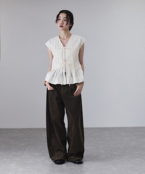 新色追加】ガーメントダイコーデュロイパンツ（その他パンツ）｜ADAM