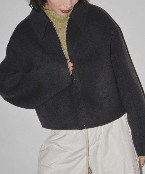 TODAYFUL（トゥデイフル）の「TODAYFUL Wool Zip Blouson ウールジップ