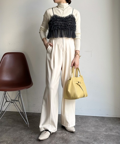 DouDou（ドゥドゥ）の「チュールビスチェ（キャミソール）」 - WEAR