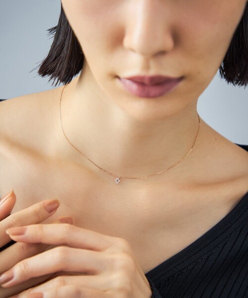 K18 ネックレス ダイヤモンド（ネックレス）｜Jouete（ジュエッテ）の