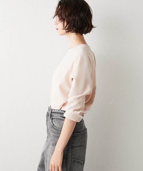 Whim Gazette（ウィムガゼット）の「ダブルクロスプルオーバー（シャツ