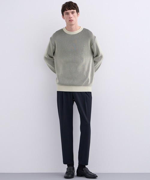 セール】アウトラスト デザインクルーネックニット（ニット/セーター