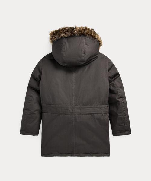 RRL（ダブル アール エル）の「フェイクファートリム オイルクロス