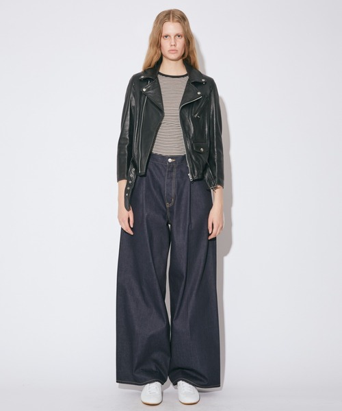 vintage leather THE / a riders jacket size140,150,160（ライダース