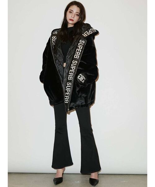 GYDA（ジェイダ）の「SUPERB フェイクファー BIG ブルゾン（ブルゾン