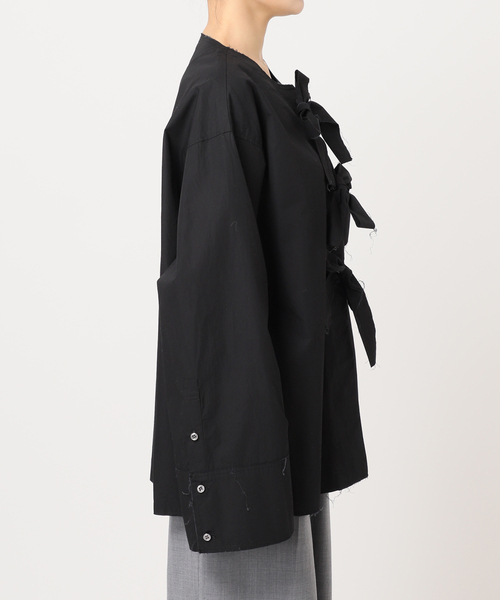 CITYSHOP（シティーショップ）の「FRONT RIBBON ブラウス（シャツ