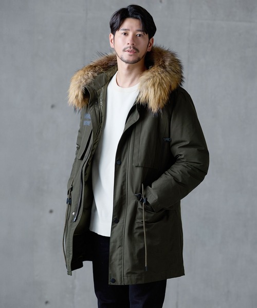 Filomo]モッズコートメンズ ダウンライナー弱撥水（モッズコート