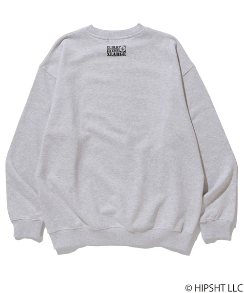XLARGE（エクストララージ）の「XLARGE｜PUBLIC ENEMY CREWNECK SWEAT