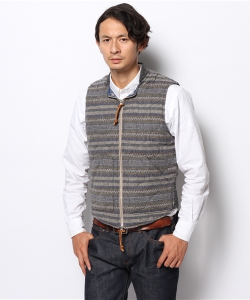 MONITALY（モニタリー）の「◎MONITALY / wool quiltベスト（ベスト