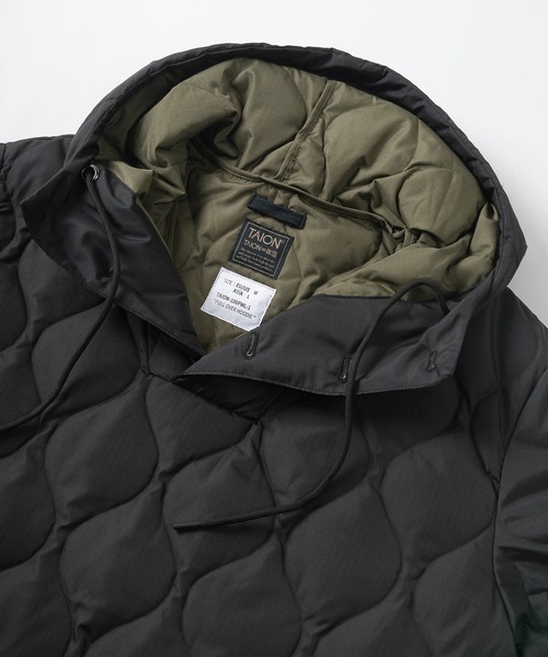 TAION（タイオン）の「【TAION/タイオン】ミリタリー ダウンフーディー