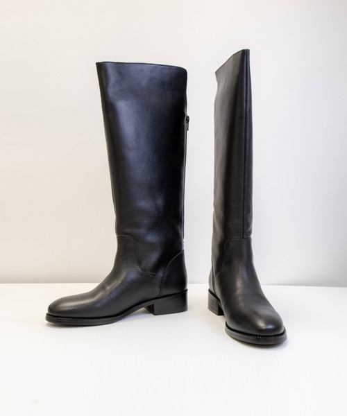 REMME（レメ）の「【REMME/レメ】バックジップ ロングブーツ（ブーツ