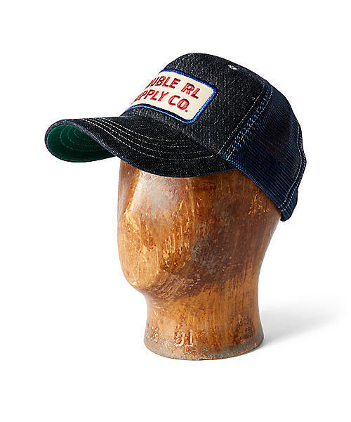 RRL（ダブル アール エル）の「デニム トラッカー キャップ（キャップ
