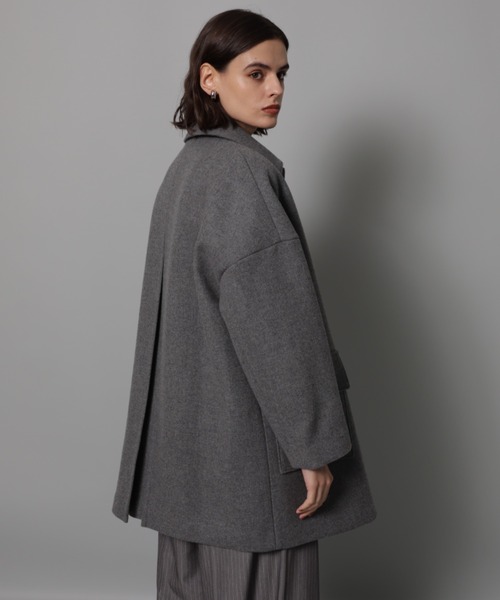 CADUNE（カデュネ）の「ステンカラーメルトンコート（ダウンジャケット