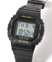 niko and｜ニコアンドのデジタル腕時計通販 - ZOZOTOWN