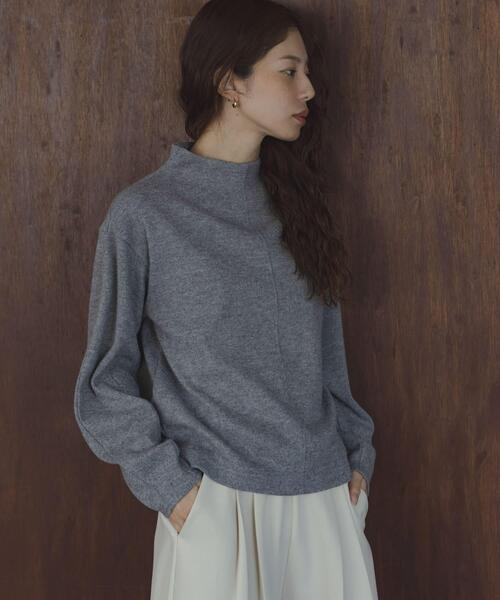 セール】ジャージーボトルネックプルオーバー（Tシャツ/カットソー