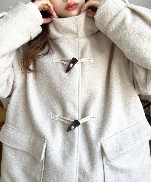 moment+（モーメントプラス）の「リングフェイクウールショート