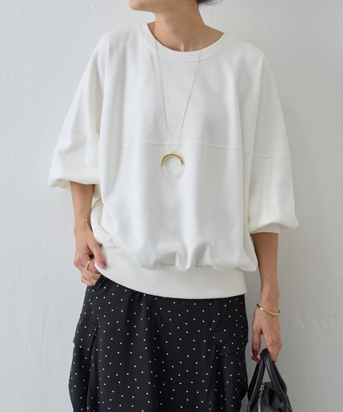 BEARDSLEY（ビアズリー）の「ぷっくり裏毛袖ボリュームカットソー（T