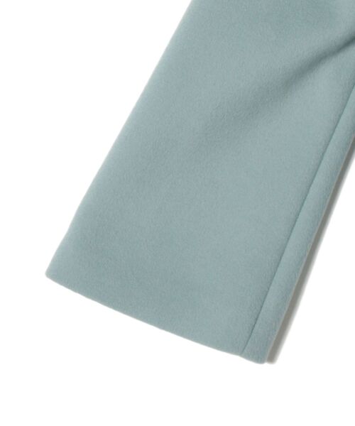 SHIPS（シップス）の「SUPER140ノーカラーショートコート（ノーカラー