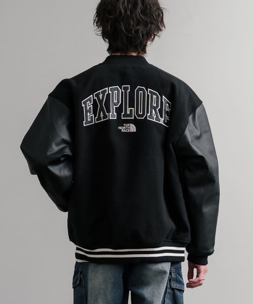 日本未展開モデル WHITE LABEL THE NORTH FACE VARSITY HEAT JACKET