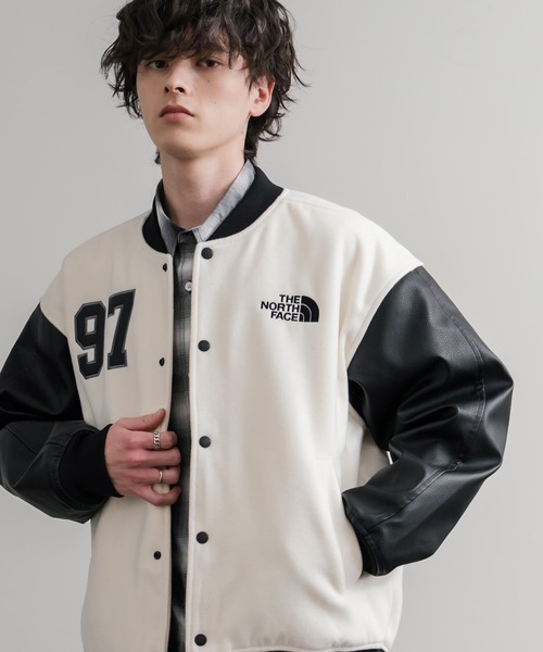日本未展開モデル WHITE LABEL THE NORTH FACE VARSITY HEAT JACKET