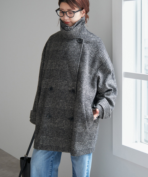 Spick & Span（スピックアンドスパン）の「Wスライバーチェックハーフ