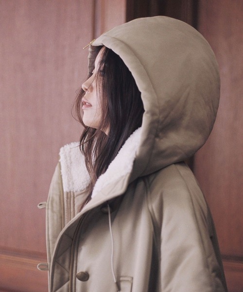 ETRE TOKYO（エトレトウキョウ）の「ミリタリーボアコート（モッズ