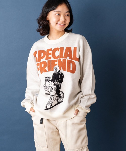 ジャガードニットSPECIAL FRIENDクルーネック | ジムマスター（gym