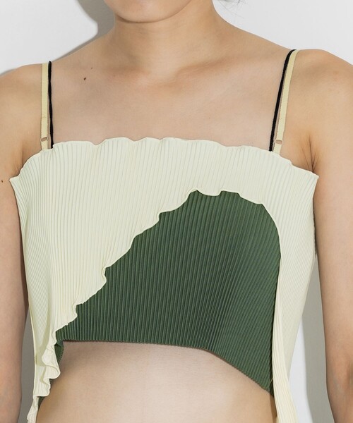 kotohayokozawa/コトハヨコザワ】フィーリングウェーブキャミソール