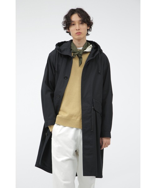 MHL.（エムエイチエル）の「COMPACT COTTON TWILL（モッズコート