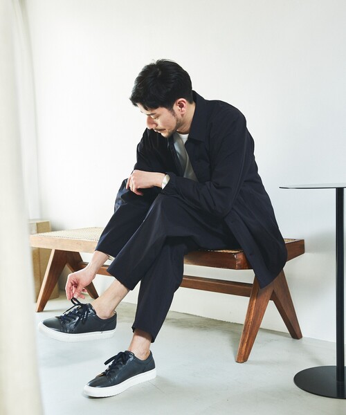 SHOO IN SHOE】定番 究極のベーシック オールレザースニーカー