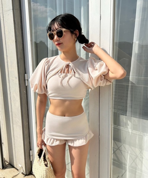 セール】パールボレロセットswimwear /レディース水着（水着）｜one